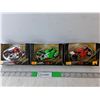 Image 1 : (3) 1:18 Model Motorcycles- Ducati 996, Kawasaki Ninja ZX-12, BMW, Sealed