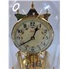 Image 2 : Kern Anniversary Clock - Made in West Germany w/Spare Glass Cloche - As Is, 12" x 8"