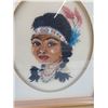 Image 2 : Pair of Indigenous Petit Point Picture - 12" x 14"