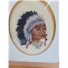 Image 3 : Pair of Indigenous Petit Point Picture - 12" x 14"