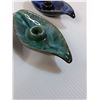 Image 3 : (3) Blue Mountain Pottery Candle Holders