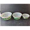 Image 2 : (3) Vintage Anchor Hocking Bowls