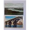 Image 3 : (4) Vintage Postcards: Saskatoon, South Saskatchewan River  & Delta Bessborough