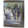 Image 3 : Italian Street Scene Painting - 24.5" x 21"