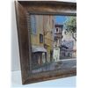 Image 4 : Italian Street Scene Painting - 24.5" x 21"