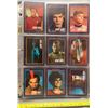 Image 1 : (100) Star Trek & Star Trek Next Generation 1990's Cards in Sleevees & Binder