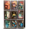Image 2 : (100) Star Trek & Star Trek Next Generation 1990's Cards in Sleevees & Binder