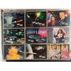 Image 6 : (100) Star Trek & Star Trek Next Generation 1990's Cards in Sleevees & Binder