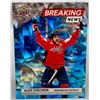 Image 2 : Alex Ovechkin Breaking News 1500th Point Hockey Card