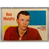 Image 2 : 1960 Topps Ron Murphy Chicago Blackhawks Hockey card