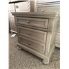 Image 2 : Signature Design by Ashley Chest of Drawers and Nightstand in Gray Finish