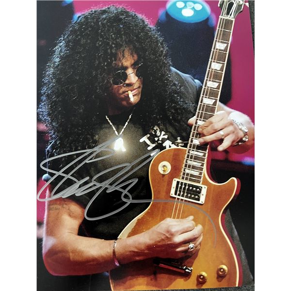 Guns N Roses Slash signed photo
