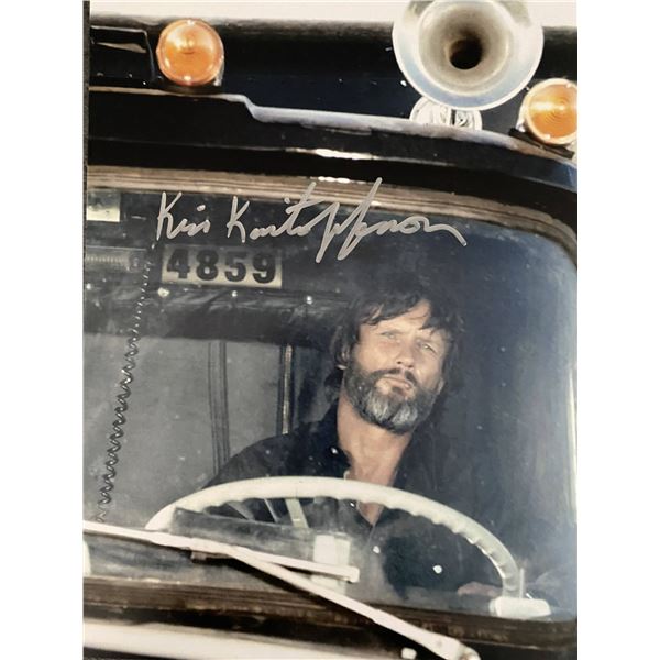 Kris Kristofferson signed photo