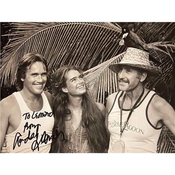 Blue Lagoon Randal Kleiser signed photo