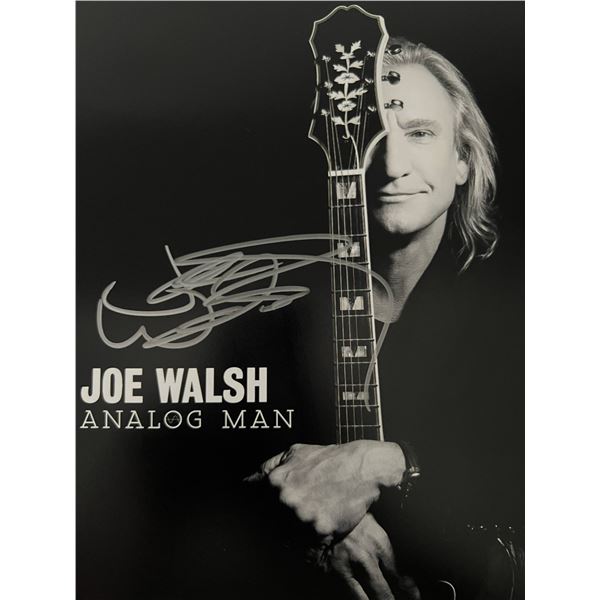 The Eagles Joe Walsh signed photo
