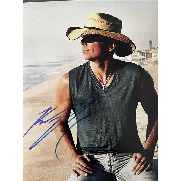 Country Singer Kenny Chesney signed photo