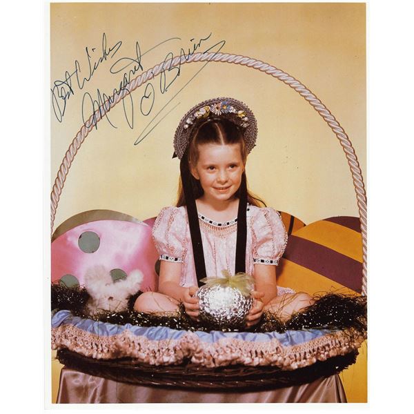 Meet Me in St Louis Margaret O'Brien signed photo