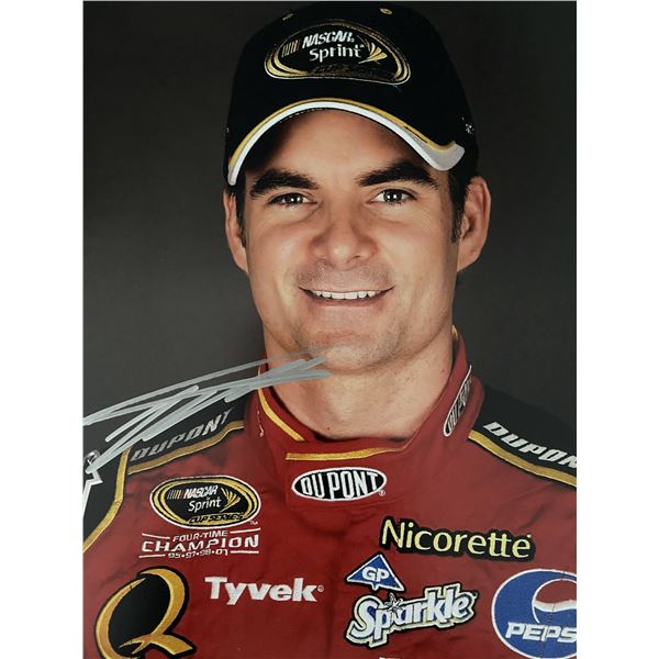 NASCAR Champion Jeff Gordon signed photo
