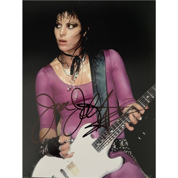 1980s rocker Joan Jett signed photo