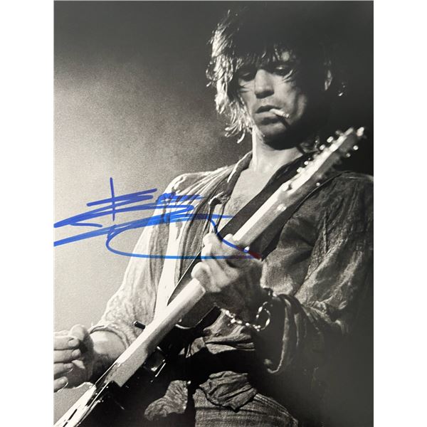 Rolling Stones Keith Richards signed photo