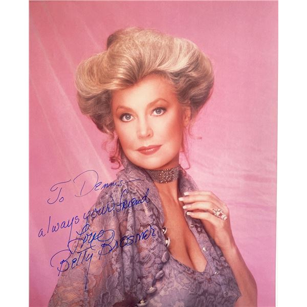 Womens Bodybuilder Betty Brosmer signed photo