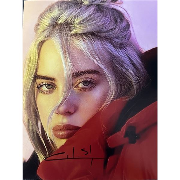 Billie Eilish signed photo