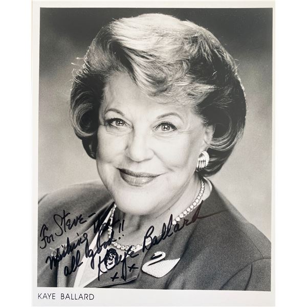 The Ritz Kaye Ballard signed photo
