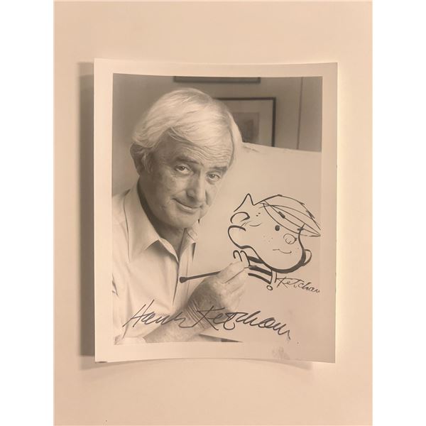 Dennis the Menace Hank Ketcham signed photo