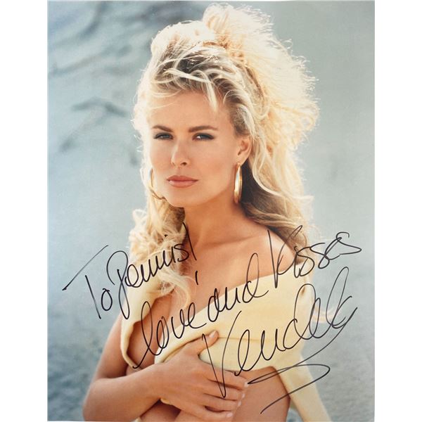 Supermodel Vendela signed photo