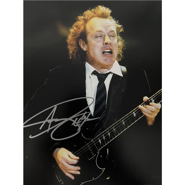 AC/DC Angus Young signed photo