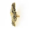 Image 5 : Vintage Victorian Revival 14K Gold Cabochon Opal Open Quatrefoil Pin Brooch