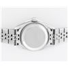 Image 9 : Rolex Ladies Quickset Stainless Steel Blue Roman Dial Diamond Lugs Wristwatch 26