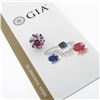 Image 2 : Vintage Platinum 6.90 ctw GIA Oval Pink Ceylon Sapphire Round Diamond Swirl Ring