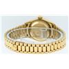Image 6 : Rolex Ladies Quickset 18K Yellow Gold Champagne Index Datejust President Wristwa