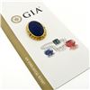 Image 8 : Antique Etruscan Revival 14k Gold GIA Carved Oval Blue Lapis Pendant or Brooch
