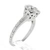 Image 9 : Antique Orange Blossom Platinum Old Cut 0.60 ctw G VS Diamond Engagement Ring