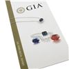 Image 8 : NEW 18k Gold 1.88 ctw GIA Cushion Blue Sapphire Diamond Halo Pendant Necklace