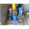 Image 1 : Hydraulic Fluid, Funnels & More. 25-50% Full.