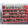 Image 11 : Metal 72 Pigeon Hole Cabinet 34'' x 12'' x 42'' H with 