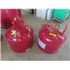 Image 2 : 3 New Explosion Proof Gas Cans, 10 Gallon Oil Waste 