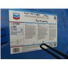 Image 2 : 2 New Sealed Barrel 45gallon Hydraulic Oil Chevron HDZ15 - Total of 90 Gallons 