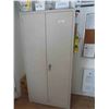 Image 2 : 2 Door Metal Cabinet 73'' x 36'' x 20'' 