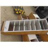 Image 2 : 5 Wood Bin Organizers 13'' x 12'' x 48'' H 