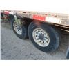 Image 10 : 2003 Sokal Bumperhitch 25ft Flatdeck Trailer with (2)x 7000lbs Axles. Stake Pockets, Tie Down Strapp