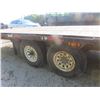 Image 5 : 2003 Sokal Bumperhitch 25ft Flatdeck Trailer with (2)x 7000lbs Axles. Stake Pockets, Tie Down Strapp