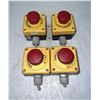 Image 1 : Lot of (4) IDEC #FB Control Boxes with Push Buttons
