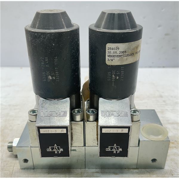 Hawe #VB31AM-5-RR-4-WG110 Block Valve