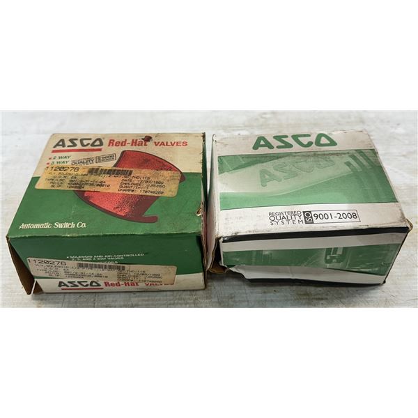 (2) Asco #8320G196MO Valves