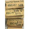 Image 4 : Lot of (7) Misc. TB Woods Spacer Hubs