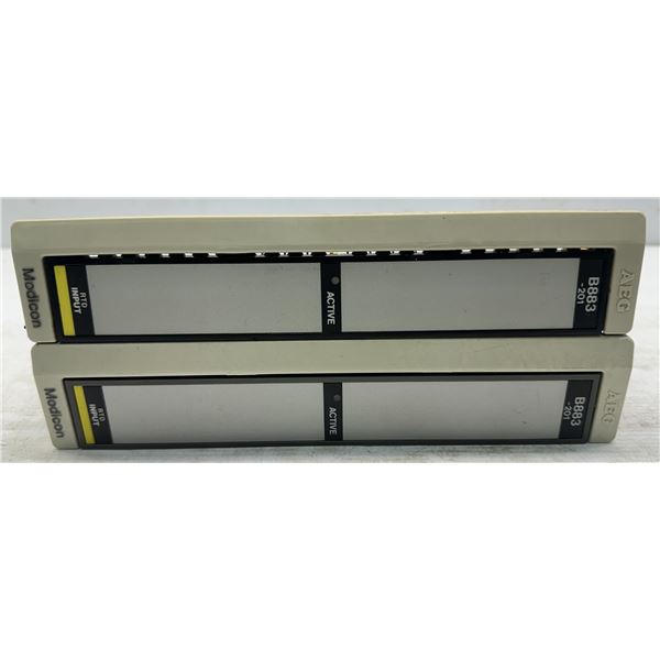(2) AEG #B883 Modicon Input Relays